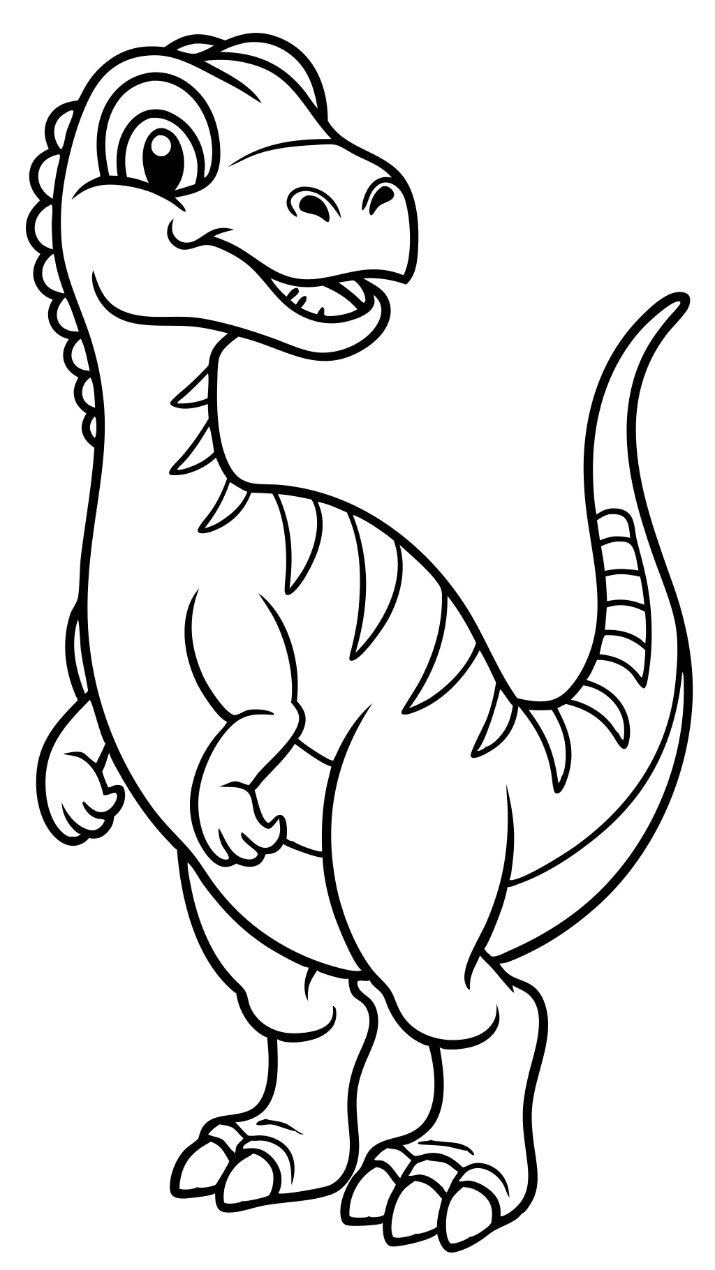 coloriages dinosaures gratuitement à imprimer